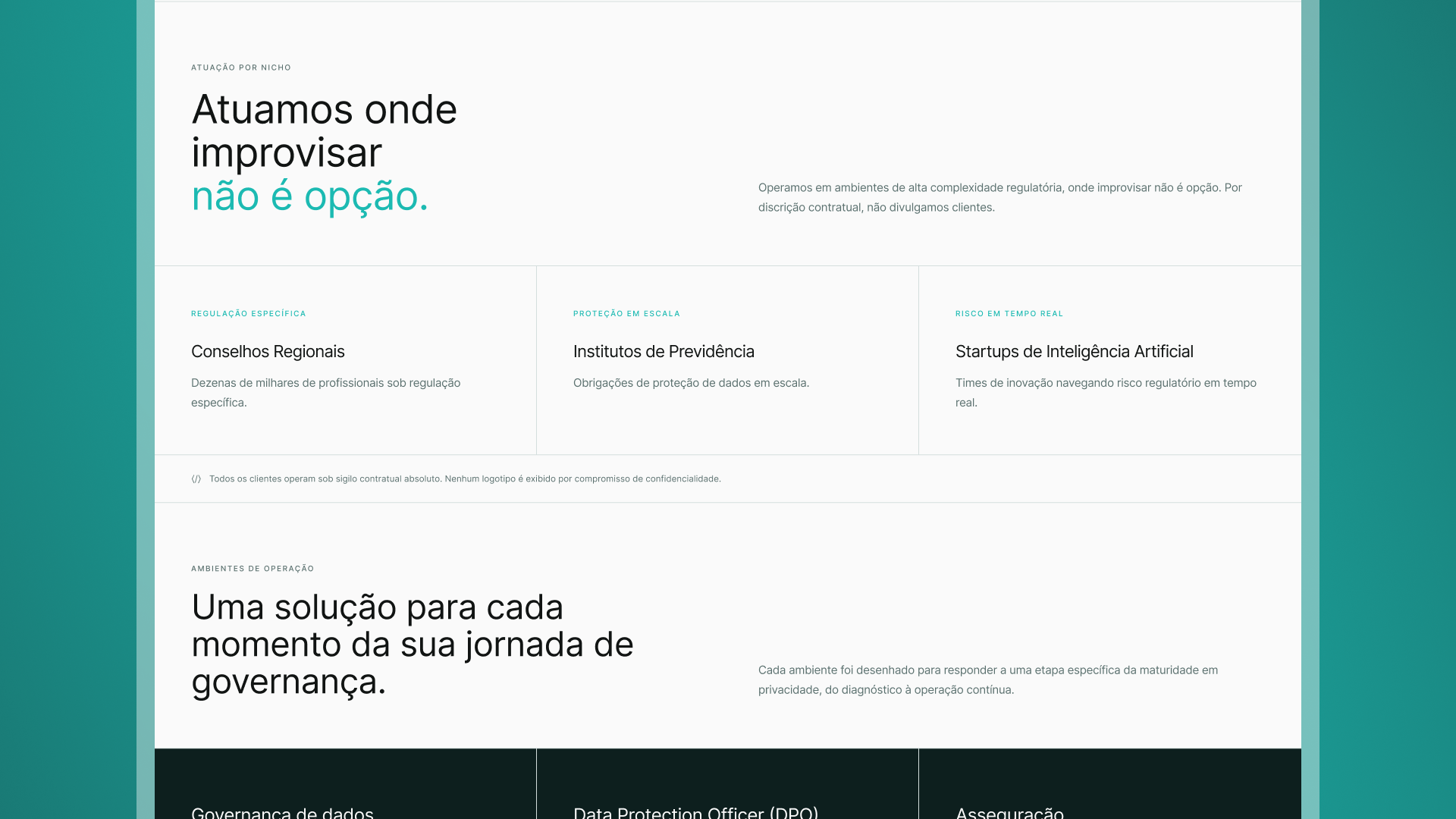 Tela inicial do site Allmo